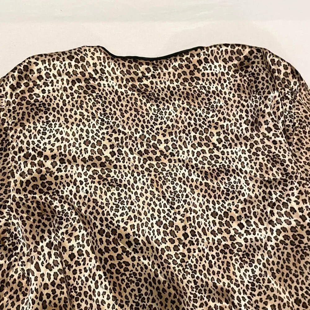Natori Leopard Print Robe Kimono and Nightgown Womens Size 1X - Picture 16 of 16